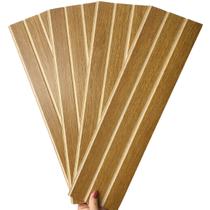 Painel Ripado De Parede Autocolante Nature Carisma Kit com 10 Painel Ripado De Parede Autocolante Nature Carisma Kit com 10