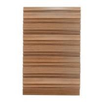 Painel Ripado de Poliestireno 12,2CMX 2,85 Unidade - Mogno