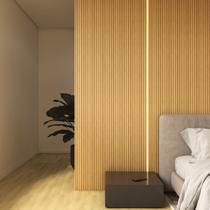 Painel Ripado de Poliestireno 19 Barra(s) - Amarelo