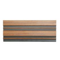 Painel Ripado de Poliestireno 2,85 Unidade - Black Mogno Painel Ripado de Poliestireno 2,85 Unidade - Black Mogno