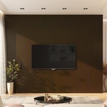 Painel Ripado de PVC 8 Barras de 2,70MX15CM (3,24m²) Bariri Painel Ripado de PVC 8 Barras de 2,70MX15CM (3,24m²) Bariri