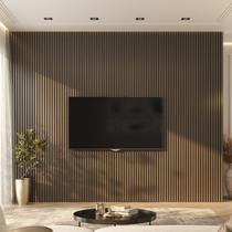 Painel Ripado de PVC Barra de 2,70MX15CM (0,40m²) Bariri Painel Ripado de PVC Barra de 2,70MX15CM (0,40m²) Bariri