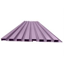Painel Ripado de Pvc em Placa 7 Unidade - Roxo