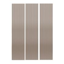 Painel Ripado Decorativo em MDF 134cm x 250cm Dalla Costa
