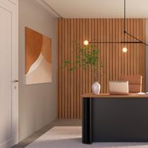 Painel Ripado em Placa 100% MDF 134x183cm (2,45m²) Painel Ripado em Placa 100% MDF 134x183cm (2,45m²)