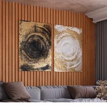 Painel Ripado em Placa 100% MDF 89,5x183cm (1,63m²) Painel Ripado em Placa 100% MDF 89,5x183cm (1,63m²)