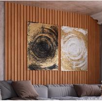 Painel Ripado em Placa 100% MDF 89,5x250cm (2,23m²)