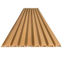 Painel Ripado em Placa 100x0,15cm (10,5m²) Pvc + 20 Cantoneiras Painel Ripado em Placa 100x0,15cm (10,5m²) Pvc + 20 Cantoneiras