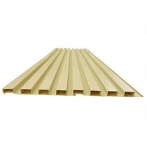 Painel Ripado em Placa 100x0,15cm (6,3m²) Pvc + 12 Cantoneiras Painel Ripado em Placa 100x0,15cm (6,3m²) Pvc + 12 Cantoneiras