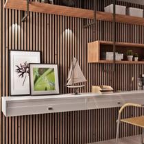 Painel Ripado em Placa 12,22cmx285cm (0,34m²) WPC