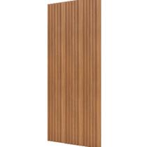 Painel Ripado em Placa 134cm x 250cm Dalla Costa MDF Marrom/Freijó Madeirado