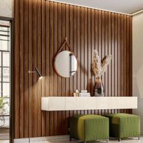 Painel Ripado em Placa 265x49,8cm (1,32m²) MDP - Belaflex Painel Ripado em Placa 265x49,8cm (1,32m²) MDP - Belaflex