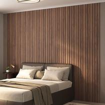 Painel Ripado em Placa 2,85x12,2 (3,92m²) Poliestireno Jacaranda Ruffino Painel Ripado em Placa 2,85x12,2 (3,92m²) Poliestireno Jacaranda Ruffino