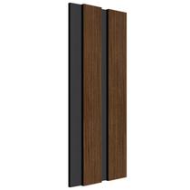 Painel Ripado EspaçoWall Freijo Black 1,2cm x 12,2cm x 2,60m