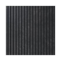 Painel Ripado Eva Laminado Autocolante 10cm Urban Black Metro Painel Ripado Eva Laminado Autocolante 10cm Urban Black Metro