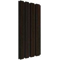 Painel Ripado Externo WPC EspaçoWall Carvalho Escuro 21,9cm x 290cm