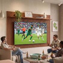 Painel Ripado Genova 2.0 para TV 75 polegadas Linea Brasil Painel Ripado Genova 2.0 para TV 75 polegadas Linea Brasil