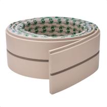 Painel Ripado Laminado De Eva Autocolante Flexível Rolo 5m Creme Painel Ripado Laminado De Eva Autocolante Flexível Rolo 5m Creme