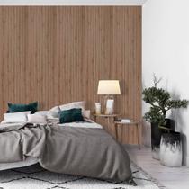 Painel Ripado MDF Liso Carvalho 270x1,2x15cm Painel Ripado MDF Liso Carvalho 270x1,2x15cm