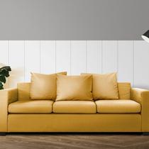 Painel Ripado MDF Modular Autocolante 1 placa 90x14,5cm