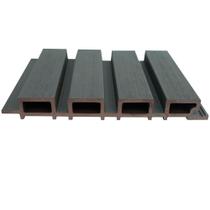 Painel Ripado Modaza WPC Externo Gray, 21,9 x 290 cm Painel Ripado Modaza WPC Externo Gray, 21,9 x 290 cm