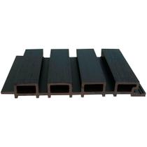Painel Ripado Modaza WPC Externo Nero, 21,9 x 290 cm Painel Ripado Modaza WPC Externo Nero, 21,9 x 290 cm