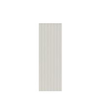 Painel Ripado Modular Aden 94 cm - Off White Fosco