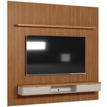Painel Ripado Para 75 Pol Slats E Bancada Lisa 258x250cm L05 Nature Off White - Lyam Decor Painel Ripado Para 75 Pol Slats E Bancada Lisa 258x250cm L05 Nature Off White - Lyam Decor