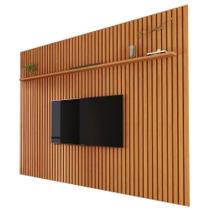 Painel Ripado Para Até 75 Polegadas Sala Nature Versátil X Nature X