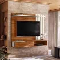Painel Ripado para Tv 65 Polegadas Suspenso Home Vegas