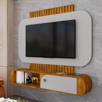 Painel Ripado para TV Até 55 Polegadas 1 Porta Jurerê Bechara