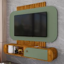 Painel Ripado para TV Até 55 Polegadas 1 Porta Jurerê Bechara Painel Ripado para TV Até 55 Polegadas 1 Porta Jurerê Bechara