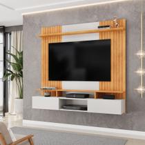 Painel Ripado para TV até 65 Polegadas 2 Portas Ben DJ Móveis