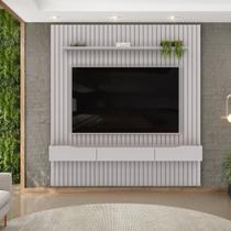 Painel Ripado para TV até 65 Polegadas 3 Gavetas Pratic DJ Móveis