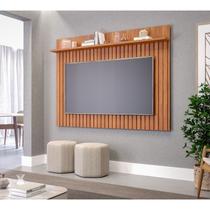 Painel Ripado para TV até 70 Polegadas 100% MDF 180cmx135cm Trend Espresso Moveis Marrom Cinamomo