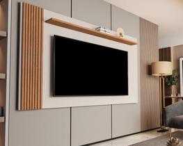 Painel Ripado para Tv até 70 Polegadas Grécia 180cm Painel Ripado para Tv até 70 Polegadas Grécia 180cm