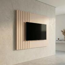 Painel Ripado para TV até 70 Polegadas MDF 180cmx136cm Boto Painel Ripado para TV até 70 Polegadas MDF 180cmx136cm Boto