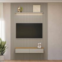Painel Ripado para TV até 75 Polegadas 2 Portas Modular 1.8 Linea Brasil