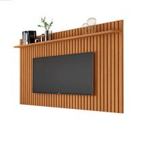 Painel Ripado Para TV Até 75 Polegadas Uma Prateleira Classic 1.8x 1.35 - Giga Móveis Painel Ripado Para TV Até 75 Polegadas Uma Prateleira Classic 1.8x 1.35 - Giga Móveis
