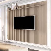 Painel Ripado para TV até 84 Polegadas MDF 230,5x183cm Versátil 1.8 Painel Ripado para TV até 84 Polegadas MDF 230,5x183cm Versátil 1.8