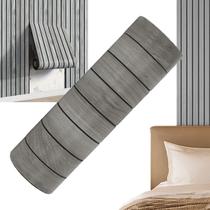 Painel Ripado Parede Autocolante Adesivo Flexivel Casa Sala Quarto Cozinha Recepçao Espaço Decoraçao Consultorio Clinica