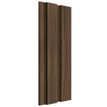 Painel Ripado Poliestireno EspaçoWall Ipê 12,2cm x 260cm