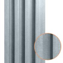 Painel Ripado Prime Madeira PVC Cambará Cinza Wave 2,9m x 16cm