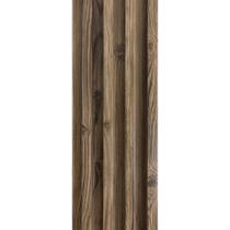 Painel Ripado Prime Madeira PVC Nogueira Marrom 2,9m x 16cm Painel Ripado Prime Madeira PVC Nogueira Marrom 2,9m x 16cm