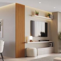 Painel Ripado Tóquio 2,50x0,58x3,3mm(1,45)m² Ecorevest Painel Ripado Tóquio 2,50x0,58x3,3mm(1,45)m² Ecorevest