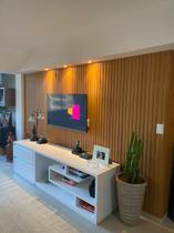 Painel Ripado Versátil: 02 unid. 270x27cm larg.