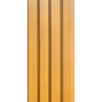 Painel Ripado WPC Externo Cor Angelim Ouro 2,90m x 20cm (0,58m²)