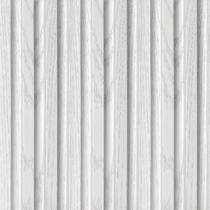 Painel Ripado Wpc Interno Wave Cor: Branco 2,90m x 14cm (0,406m²) - Woopo