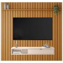 Painel Ripado You Bless 2.2 Cinamomo Off White - HB Móveis