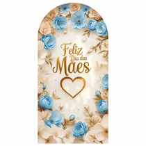 Painel Romano Dia Das Mães Florais 200x100cm